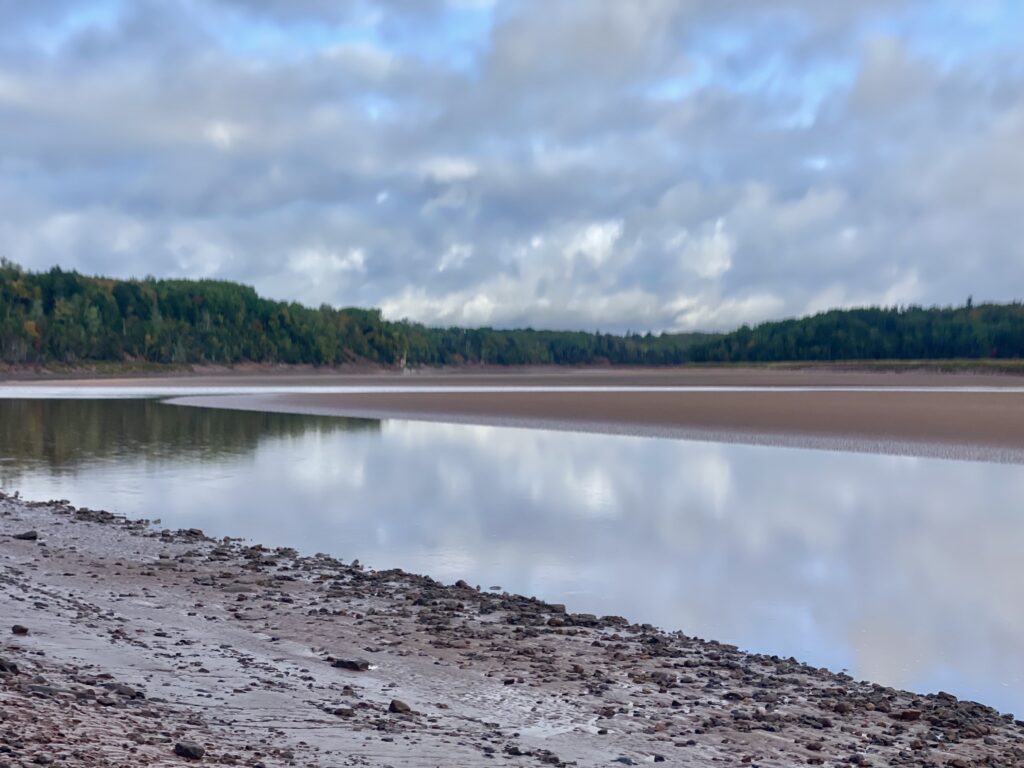 September 22, 2022 Tidal Bore on the Shubenacadie River, Nova Scotia